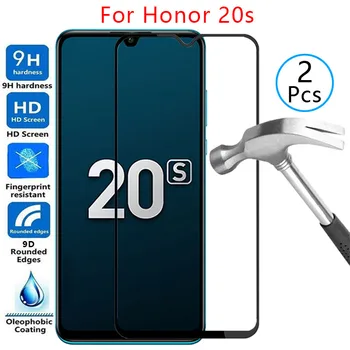 9d protector de pantalla de vidrio templado caso para huawei honor de los 20 años de la cubierta en honor20s honer onor 20 s s20 teléfono de protección coque bolsa de 9h