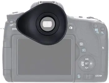 Forma del ojo del Ocular del Visor Para Canon EOS 250D media móvil de 200 días Mark II 4000D 3000D 2000D 1500D 1300D 1200D 1100D 1000D 760D 750D 700D 650D