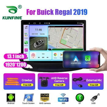 13.1 pulgadas de Radio de Coche De Buick Regal 2019 Coche DVD GPS de Navegación Estéreo Carplay 2 Din Central Multimedia Android Auto