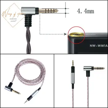 4.4 mm 3.5 mm a 2.5 mm de Audio BALANCEADO Cable Para Sennheiser HD 595 558 518 598 Cs SE SR HD 599 569 579 HD 2.30 me 2.20 S 2.30 g Auriculares
