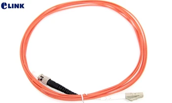 10pcs LC-ST de fibra óptica patch cable de 1M 2M 3M 5M 10M 7M Simplex cable Multimodo ST LC upc fibra óptica puente MM SX envío gratis
