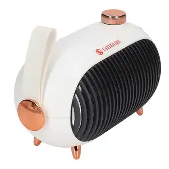Calentador Eléctrico Blanco Calentador de Espacio de Silencio de Dumping, Protección de falta de Energía PTC de Calefacción de Cerámica de Sobrecalentamiento de Apagado