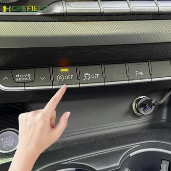 Coche Automático De Parada Interruptor De Encendido De Botón De Sistema De Motor De Apagar El Dispositivo Más Cerca De Eliminador De Accesorios Para Audi A3 2014 2020 Q2 Q5 2018