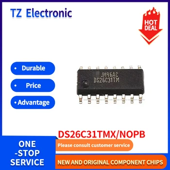 DS26C31TMX/NOPB SOIC-16 RS-485/RS-422 Chip Nuevo Original Auténtico de Una Orden de stop