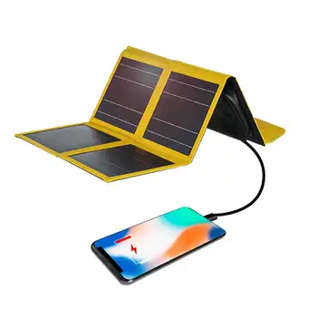 Plegable Solar Panel Solar Cargador De Teléfono De Panel Solar Portátil Cargador De Pliegue Mini Panel Solar Cargador Solar Portátil Del Cargador