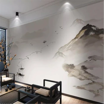 wellyu un fondo de pantalla Personalizado en 3d estéreo foto murales nueva tinta China paisaje sofá TV fondo pared de artículos de decoración para el hogar en 3d fondo de pantalla