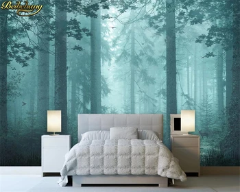 beibehang Personalizados en 3d papel pintado mural bosque de fantasía de los ciervos de fondo de la pared de artículos de decoración para el hogar y papel de parede 3d fondo de pantalla