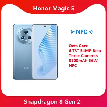 Original Oficial de Honor de la Magia 5 5G Teléfono Móvil Snapdragon 8 Gn 2 Octa Core 6.73