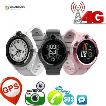 IP67 Impermeable Smart 4G, GPS, WI-FI Tracker Busque Chico Estudiante Remoto de la Cámara del Monitor Smartwatch videollamada Android Reloj Teléfono