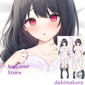 Dakimakura Anime Girls' Estudiante SkirtBody Almohada Impresión a Doble cara de la Vida-tamaño de Cubierta