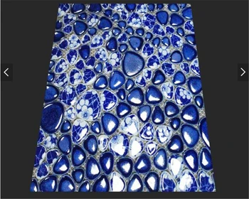 beibehang Personalizados en 3D de Adoquines Piso del cuarto de Baño Azulejo de la Pared de la etiqueta Engomada 3d papel pintado del pvc autoadhesivas de papel pintado papel de parede