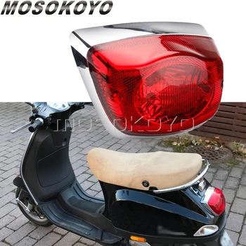 La motocicleta de la Luz trasera de freno de Freno luz trasera para LX 50 S 4T 4V LX 125 LX 150 IE 4T LX LXV 2005-2014 Scooter de la Cola Luces de Freno