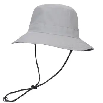 Sol de verano Sombrero parte Superior Plana Plegable Anti-UV Senderismo Parasol Pescador Sombrero de los Hombres de Sombrero de Sol para Adultos