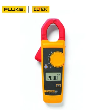 FLUKE 302+ Ca Corriente Cc Corriente Medidor de Pinza de Gancho Amperímetro de Pinzas de Electricista Profesional Probador Digital de la Unidad de Abrazaderas