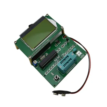 Componente Digital Probador de Transistores Diodos Capacitor Inductor de Resistencia ESR Meter DC 9V Para el Equipo de las piezas de Reparación