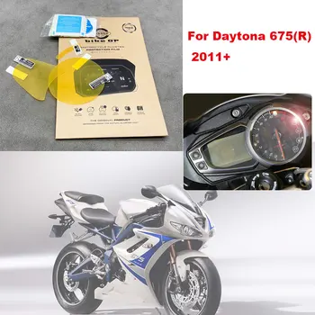 Para la Daytona 675(R) 2011-en Moto Cero Clúster de Pantalla del Tablero de instrumentos Instrumento de Protección de la Película