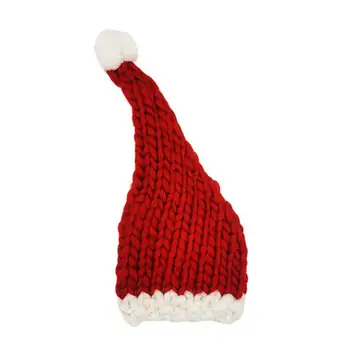 Nuevo Año 2023 la Navidad de la Felpa Sombrero de BRICOLAJE de los Adultos a los Niños de la Navidad Decoraciones para el Hogar de Navidad de Santa del Padre-niño Regalos de Invierno Cálido Tapas