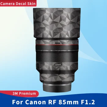 Para Canon RF 85mm F1.2 L USM DS Calcomanía de la Piel Envoltura de Vinilo Película Cuerpo del Objetivo Adhesivo Protector Protector de la Capa