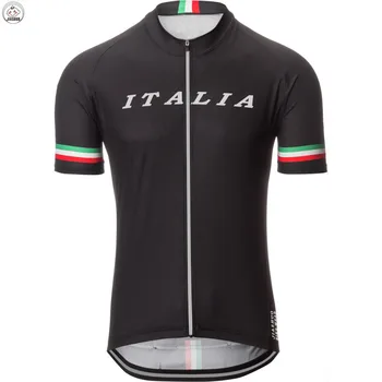 NUEVA 2017 ITALIA Jersey Bicicleta Equipo de ITALIA Bicicleta Bicicleta Ciclismo Jersey / Desgaste / Ropa Transpirable Personalizados Ropa CICLISMO JIASHUO