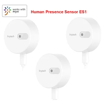 Linptech Humanos Sensor de Presencia ES1 Vinculación Radar de Onda Milimétrica Humanos el Reconocimiento de 6m de Distancia de Detección para Xiaomi Smart Home