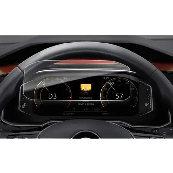 RUIYA Protector de Pantalla Para T-Roc 10.3 Pulgadas 2017 2018 Coche LCD de Panel de Pantalla de Visualización de Interiores de Automóviles Proteger Accesorios