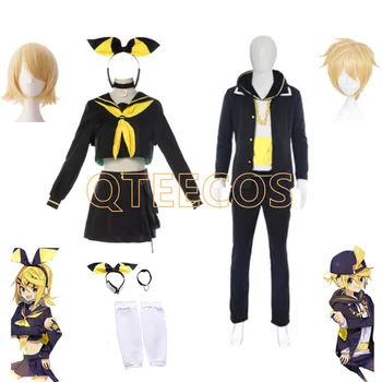 Rin Len Cosplay Disfraces De Halloween La Fiesta De Carnaval Outfitd Anime Uniforme Conjuntos De Tops, Faldas Pantalón Para Mujeres Hombres