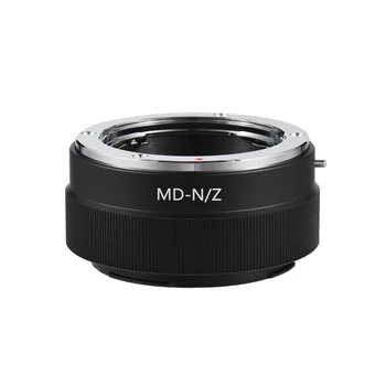Manual de la Lente Adaptador de Montaje del Anillo de la Aleación de Aluminio para Minolta MD MC Objetivo de Montura para Nikon Z5/Z6/Z7/z50 respectivamente Z-Montaje de Cámara sin espejo