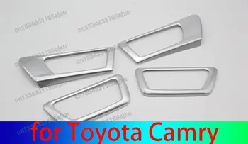 Automático de la Puerta Interior del Tazón de fuente de la etiqueta Engomada Interior de Moldeo 4pcs/lot,Accesorios del coche para Toyota Camry 2012-2016