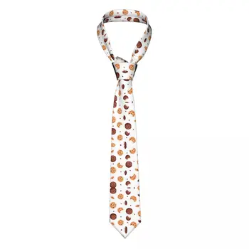 Corbata Para los Hombres Formales Flaco Corbatas de los Hombres Clásicos de Chocolate Lindo de la Boda Lazo Estrecho Caballero