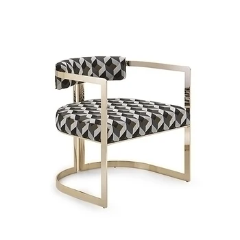 Italia luz de lujo moderno sofá silla de ocio presidente de la celebridad en línea ins dormitorio casa de nuevo cosmético de la silla