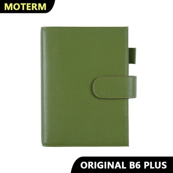 Moterm Original de la Serie B6 Además de Cubrir B6 Stalogy Notebook Genuino de Grava de Grano de Cuero de Planificador Organizador de la Agenda de la Revista