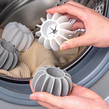 Bola de lavado de Descontaminación y Anti-liquidación de Rodillos de la Máquina de Lavado Especial para la Prevención de la Ropa De Nudos