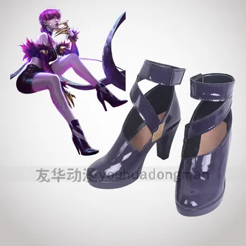Juego de Anime Cosplay Traje de Zapatos de los Hombres de las Mujeres Botas de Fiesta de Halloween Botas de Lolita Tacones de Plataforma Zapatos de Lolita