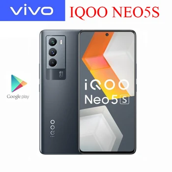 Original iQOO Neo 5S Neo5s 5G Teléfono Móvil Snapdragon888 6.62 pulgadas de 120Hz AMOLED 4500mAh 66W de Flash Carga 48MP Cámara NFC