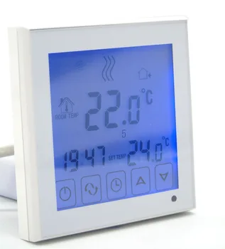 La UE Programable 5+2 Pantalla Táctil eléctrico termostato para calefacción habitación Doble sensor