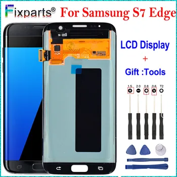 Completa la Prueba Para Samsung Galaxy S7 Borde G935 LCD G935F de Pantalla Táctil Digitalizador Asamblea Para samsung s7 borde de la pantalla