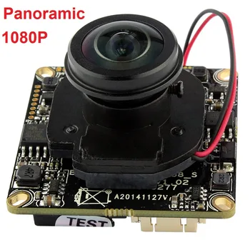 1080P onvif P2P mini módulo de cámara IP de la placa principal de 2 megapíxeles full hd gran angular de 5 mp panorámica de Seguridad del CCTV de la lente de la Webcam Módulo