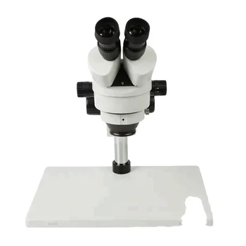 Kaisi de Reparación del Teléfono Móvil del PWB de BGA Inspección 7X-45X Zoom de Luz LED Estéreo Microscopio Binocular