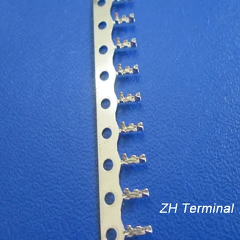 100pcs JST Crimpar Terminales Hembra Pin de Contacto para ZH mm 1,5 pulgadas de Vivienda de Alambre a la Junta de Bronce de Fósforo