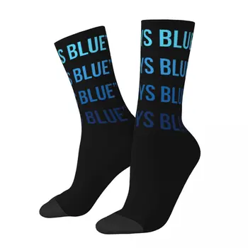 Siempre Silicio Azul Valleyby Inaveed Contraste de color de los calcetines medias Elásticas Fresco Lindo Silicon Valley de Siembra