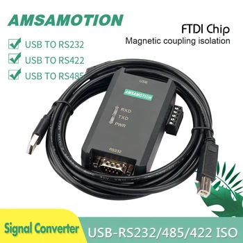 Grado Industrial USB-RS485 RS422 RS232 Convertidor de Señal Chip FTDI Módulo Aislado de USB A RS232/422/485 Magnético de Aislamiento