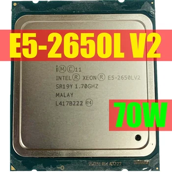 Xeon E5 2650L V2 del Procesador SR19Y 1.70 GHz 10 Núcleo de 25M LGA 2011 de la CPU 2650LV2 X79 DDR3 D3 Placa base de la Plataforma Para el kit Intel ® xeon ® 