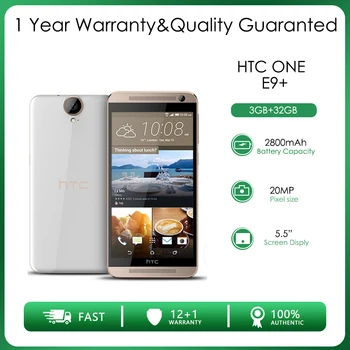 HTC One E9+ Reformado Desbloqueado E9 además de 32 GB memoria RAM de 2 gb 4G LTE Octa-core, Cámara Trasera de 13MP 5.5