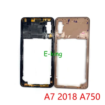 Para Samsung A7 2018 A750 Medio Marco Titular De La Vivienda De Reemplazo De Piezas De Reparación
