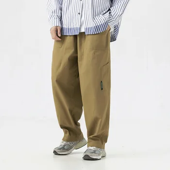 Al Aire Libre Cityboy Recta Pantalones De Los Hombres De Japón Harajuku La Moda Streetwear Suelto Casual Vintage De Carga Pantalones Jogger Sweatpant