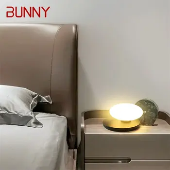 BUNNY Nórdicos Lámpara de Mesa LED Creativa Forma de Huevo Sombra Decorativos Para el Hogar de Cabecera, de Mesa de Iluminación