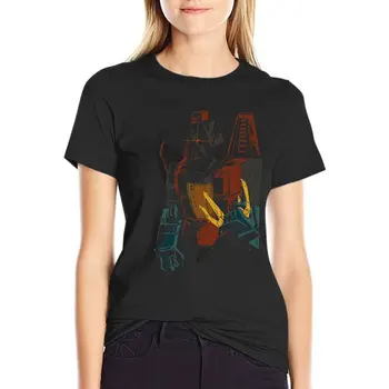 Starscream croquis T-Shirt ropa vintage T-shirt mujer negro t-shirts para las Mujeres