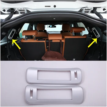 Para Land Rover Discovery Sport L550 2020 ABS Cromado C Pilar de CA de Ventilación de la Tapa del Armazón Guarnecido Interior del Coche Accesorios