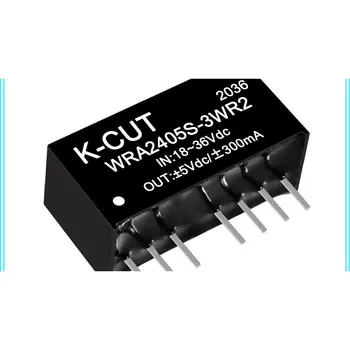 WRA2405S-3WR2 K-CORTE de entrada de 24V a 5V regulados doble salida DC-DC del módulo de poder de IC, los circuitos integrados, módulos