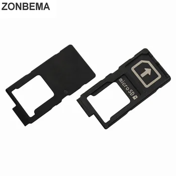 10pcs Sim Tarjeta SD Ranura del soporte de la Bandeja de Adaptador Para Sony Xperia Z Z1 Z2 Z3 Z4 Z5 XZ X XZS XZ1 Compacto mini de Rendimiento Premium